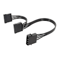 Pikkukuva 1 / 5: 4-pin IDE Big to 2/3/4/5 kiintolevyn virtajohto 4P to Sata Y -jakajasovitin null - A 0.03