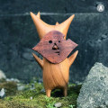 Miniatyrbillede 1 af 5: Træ Korok Statue Håndværk Dekoration Spil Elskere Zelda A