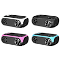 Miniatyrbillede 1 af 2: Mini-projektor understøtter 1080p trådløs Hd Usb bærbar biografprojektor hjemmebiografsystem understøtter 3 blue