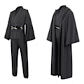 Miniatyrbilde 4 av 7: Mub- Obi wan Kenobi Premium Kvalitet Cosplay Kostyme Brun Jedi Robe fra Star the Wars for Lightsaber Dueling Brun Brown XL