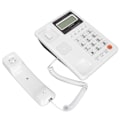 Pikkukuva 4 / 8: KXT8001CID Johdollinen puhelin Klassinen FSK DTMF Dual System Kiinteän verkon toimistopuhelin Puhelintunnuksella kotiin hotelliin (valkoinen)