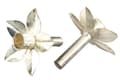 Ljusstake för flaska 4-pack{BT} Champagne gold