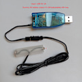Miniatyrbillede 5 af 5: 1m USB til 1V-24V justerbar LR6/AM3/AA batter eliminator med LED voltmeter