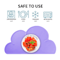 Miniatyrbillede 3 af 5: Børnebordstablet - Silikone Cloud Shape bordtablet Skridsikker bordtablet