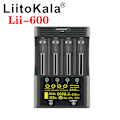 Miniatyrbilde 2 av 4: (Euro standard) liitokala LII - 600 LCD-skjerm litiumbatterilader med deteksjon
