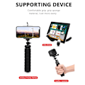 Miniatyrbilde 3 av 5: Mobiltelefonstativ, Mini mobiltelefonstativ med Bluetooth-fjernkontroll og telefonholder, 360° rotasjon fleksibel reisestativ for smarttelefon, DSLR