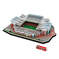 Miniatyrbilde 5 av 5: DIY 3D-puslespill Fotballstadion Montert modellgave OLD TRAFFORD