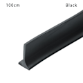Miniatyrbillede 1 af 10: Vandstop Vandholder strimmel SORT 100CM Sort Black 100 cm