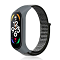 Pikkukuva 1 / 5: Nylon Mi Band 4 5 6 Rannekkeen Vaihto Pehmeä Säädettävä Rannekoru Pulsera Correa Xiaomi Mi Band 3 4 5 6 7 Ranneke Myrskyharmaa 1 Storm Grey 14 Mi Band 3 4 5 6 7