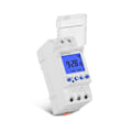 Miniatyrbilde 2 av 5: Tm928ak Smart Skjerm Display Utskiftbart Batteri Skinne Timer Bryter Bakgrunnsbelysning 85-265V 16A