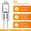 Miniatyrbild 3 av 5: G4 halogenlampor 20W 12V - Varmvitt - 20-pack 20W 20W 20W 20 pcs