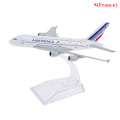 Miniatyrbilde 1 av 5: Original modell A380 Airbus flymodell Diecast modell 8(France)