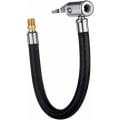 Miniatyrbillede 1 af 5: 20 cm dækpumpeslange adapter, flettet pumpslange, dækventiladapter, cykelpumpeforlængelse, ventilpumpe til biler, motorcykler og cykler, ikke tømt