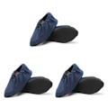 Miniatyrbillede 2 af 5: 1/2/3/5 sorte skoovertræk - Genanvendelige og skridsikre Nemme at vaske marineblå L Størrelser 44-50 navy blue L Sizes 44-50 3PCS