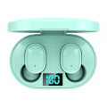 Miniatyrbillede 2 af 5: A6S Trådløse Bluetooth Sports Hovedtelefoner 5.0 Støjreducerende In-Ear Hovedtelefoner E6S tw e6s green