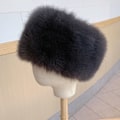 Miniatyrbilde 5 av 10: Falsk pelslue Russisk hatt MOCHA mocha
