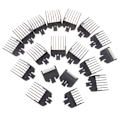Miniatyrbillede 4 af 5: TG 8/10 stk. Hårklipper Guide Limit Comb Trimmer Beskyttelsesbeslag 8 stk.