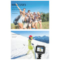 Pikkukuva 5 / 5: Selfie-tikku / mobiiliteline kaukosäätimellä, kamera- ja Gopro-yhteensopiva 19-100 cm