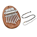 Miniatyrbillede 1 af 5: Key Mini Kalimba Utsøgt Finger Tommelfingerklaver Marimba Musikalsk