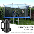 Miniatyrbilde 4 av 5: 12 stk trampolinedekselhette trampolinetrampolinehette Stolpebeskytter Trampolinetilbehør[qb]