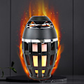 Miniatyrbilde 2 av 5: Bluetooth-høyttaler med utendørs fakkel og flammeeffektlampe, vanntett