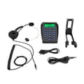 Forretningskontor Multi-telefon med nummertaster Call Center Trafikktelefon Headset++