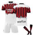 Miniatyrbillede 1 af 2: 21/22 AC Milan 3 udebanetrøje børn voksen fodboldtrøje træningstøj Blank Smooth S