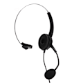 Miniatyrbild 6 av 8: 3,5 mm Ensidig Business Headset Justerbart Bekvämt Mono Call Center Headset med Mikrofon för Telefoner Bärbara Datorer