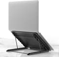 Laptop-hylla, Fällbar Bärbar, (Svart)