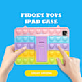 Pikkukuva 3 / 5: Samsung Galaxy Tab A8.0 SM-T290/T295/T297 -kotelo, sarjakuva, hauska, Kawaii, söpö, silikoninen, hauska kansi, muotisuunnittelu, Fidget lapsille