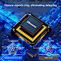 Miniatyrbillede 2 af 5: Kablet controller til Xbox One/One S/X/Series X/S/PC Windows10 og nyere (rød)