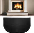 Brandsäkerhetsmatta 80 x 50cm, brandsäker matta, hållbar brandsäker matta, flerskikts brandsäker matta, brandsäker matta framför eldstaden