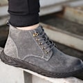 Pikkukuva 3 / 4: Unisex-tuulettuvat turvakengät, keskikorkoiset työjalkineet Gray,46