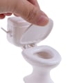 Pikkukuva 4 / 5: Nukkekodin huonekalut Vintage Kylpyhuone WC Miniatyyrilelut