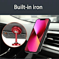 Miniatyrbilde 5 av 5: Dobbelt spenne telefonveske for iPhone 14 Black