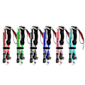 Miniatyrbillede 1 af 5: 5-delt foldbar vandrestav vandrestav vandring Naturehike Antishock sort[qb] black 110-130cm