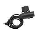 Pikkukuva 8 / 11: MH U94 PTT-kaapeliadapteri Plug and Play -kuulokemikrofoni Push to Talk -adapterikaapeli YAESU FT 60r VX 3r VX2R VX5r VX2r -laitteille