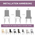 Miniatyrbilde 3 av 5: 4-delt stoltrekk (svart), stretch-trekk Modern C