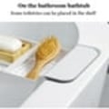 Miniatyrbilde 4 av 4: Multifunksjonell badekarhylle