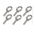 Pikkukuva 1 / 3: M8 silmäpultit, 6 kpl kierteiden pituus 30 mm nailon ja lukitus