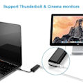 Miniatyrbillede 4 af 5: SQBB Usb-c Magsafe Adapter 3 i 1 Type-c til Magsafe 1/2 Konverter Adapter til bærbare computere Bærbare computere Smartphones Hvid