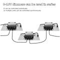 Miniatyrbillede 5 af 5: Dc 0-10v Dimmer Switch Serieforbindelse Synkron Controller Drejeknap Til/Fra Til 0/1-10v Dæmpbare LED-drivere El