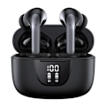 Pikkukuva 1 / 6: Langattomat kuulokkeet, Bluetooth 5.3 kuulokkeet LED-virranäytöllä varustetussa latauskotelossa, vedenpitävät, Androidille, iPhonelle, juoksuun, urheiluun, työhön