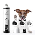 Miniatyrbilde 2 av 5: Hunde neglesliper lys stille elektrisk kjæledyr negletrimmer tånegl sliper for små mellomstore hunder og katter