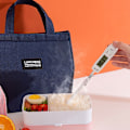 Pikkukuva 8 / 10: Eristetty lämpökassi kylmälaukku lounaskassi SININEN SUURI sininen blue large