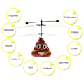Miniatyrbild 3 av 3: Flygande bajs infraröd induktionsfjärrkontroll induktions mini flygplan leksak