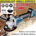 Miniatyrbillede 1 af 5: Makita vinkelsliber 125 mm Flex 18 V kabinet slibemaskine