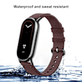 Miniatyrbillede 5 af 5: Urrem Vandtæt Silikonerem Holdbart Stilfuldt Erstatningsarmbånd til Xiaomi Smart Band 8[qb] Yellow