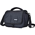 Miniatyrbillede 1 af 5: Caden D27 Trendy sort skuldertaske til kameraet 24x19x14cm