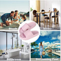 Miniatyrbillede 5 af 5: Kvinde Tykke Platform Sky Slippers Pink pink 40-41